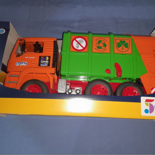 Bruder MAN TGA Garbage Truck anniversary edition new