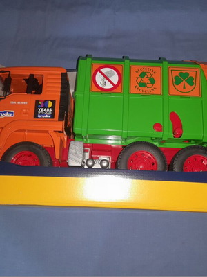 Απορριμματοφόρο Bruder MAN TGA επετειακή έκδοση καινούργιο