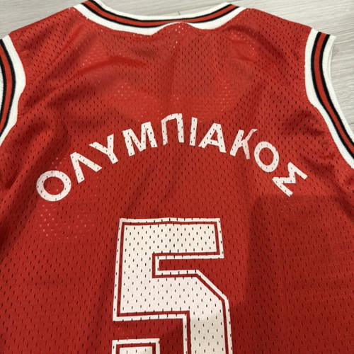 Vintage Olympiacos Basketball Jersey No 5 Sigalas Nike used