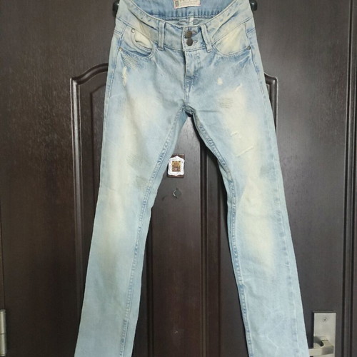 ICHI jeans used, low-rise, light blue, size 32-34
