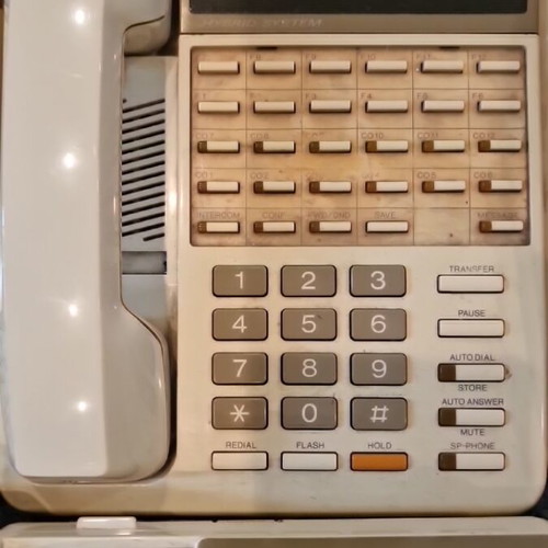Panasonic wired home phones used, models KX-T7033X, KX-T7130, KX-T7030, KX-TSC11EXV