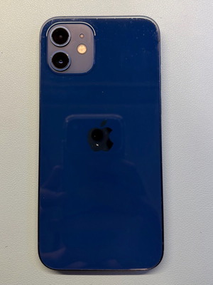 iPhone 12 used 64GB blue in very good condition