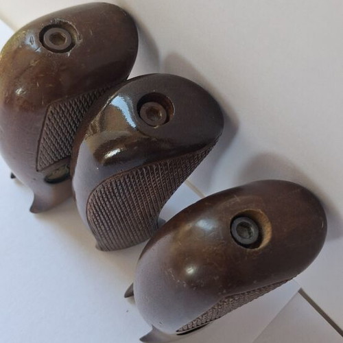 Dan Wesson wooden grips set of three used
