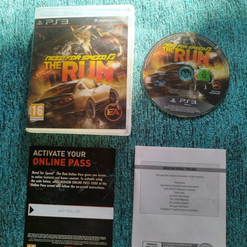 Need for Speed The Run PlayStation 3 game like new