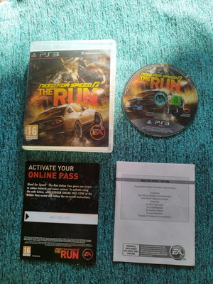 Need for Speed The Run PlayStation 3 game like new