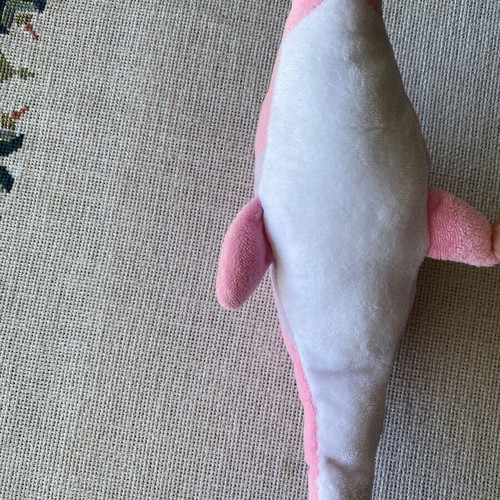 Plush dolphin 32 cm like new, soft texture