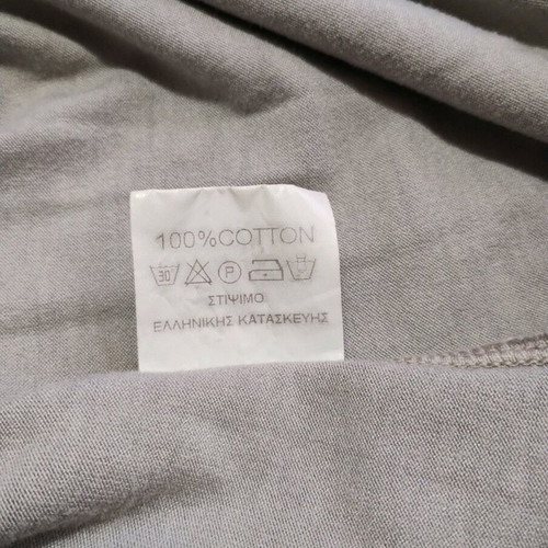 Dress Iso short backless gray, like new, size S, cotton