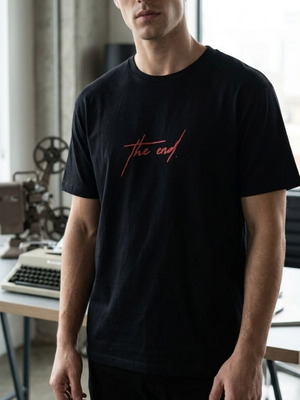 T-shirt The End 2XL black, like new