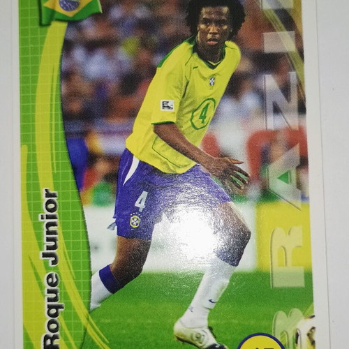 Roque Junior World Cup 2006 sticker used, Brazil national team #15