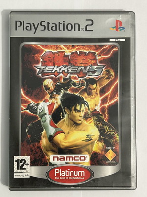 Tekken 5 PlayStation 2 Platinum game