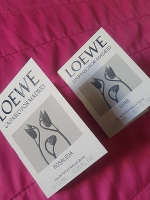 Loewe Un Paseo Por Madrid tester set of 2 Eau de Parfum new