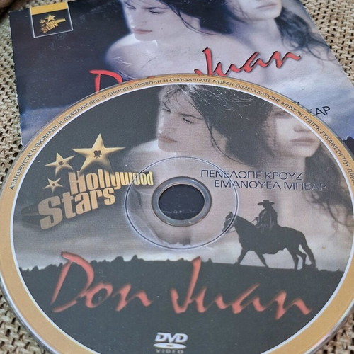 Don Juan DVD like new, Penelope Cruz