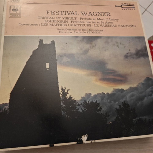 Festival Wagner vinyl LP album used, classical