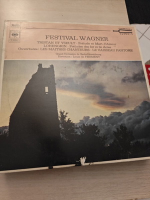 Festival Wagner vinyl LP album used, classical