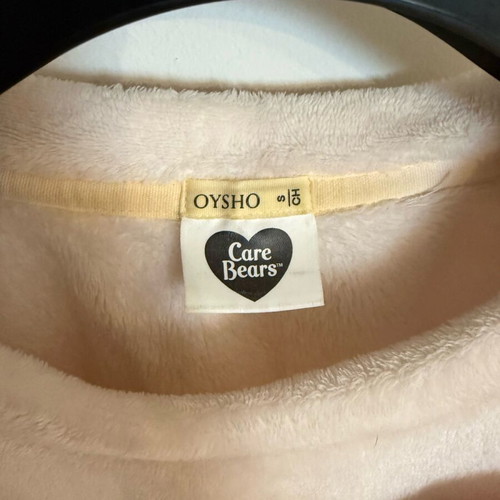 Oysho fleece blouse pink like new