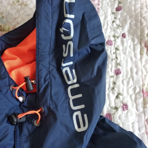 Emerson thin jacket like new, blue and orange, size S