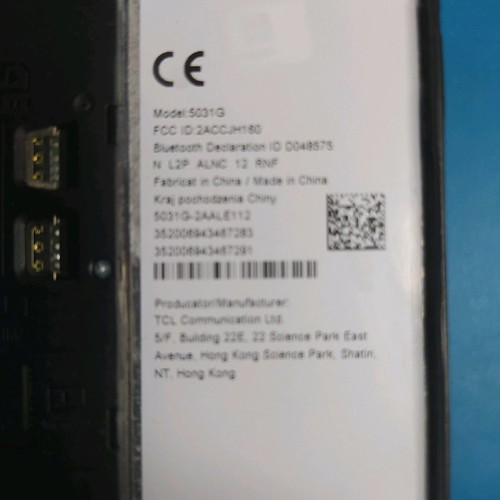 Alcatel 1B '22 2/32 used parts without battery