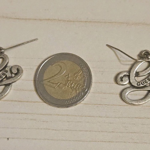 Guess earrings hanging like new, retro 2000
