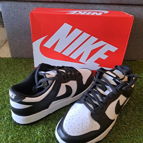 Nike Dunk Low Retro Panda new, size 44.5, white