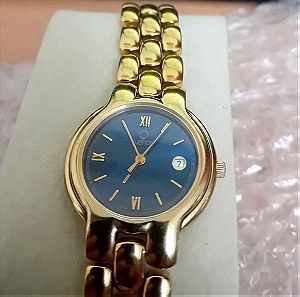 Venus  συλλεκτικό σπάνιο Ελβετικό vintage γυναικείο ρολόι χειρός με φύλλο χρυσού