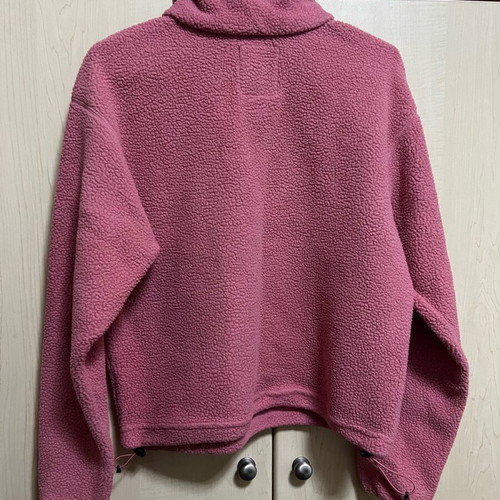 Columbia fleece women's Helvetia II Cropped Half Snap like new, pink