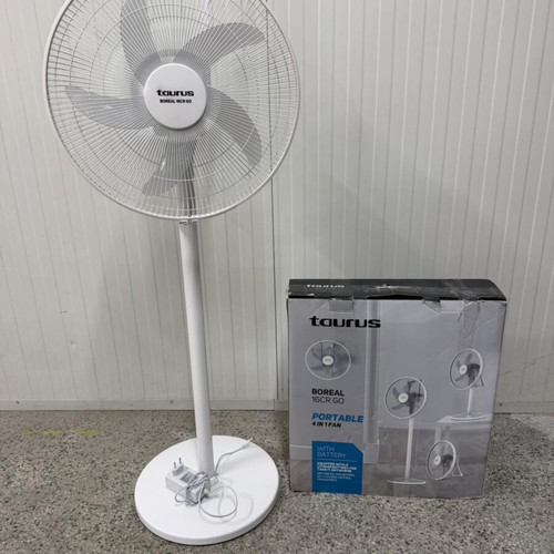 Taurus Boreal 16CR GO wireless fan new, 4-in-1 battery powered