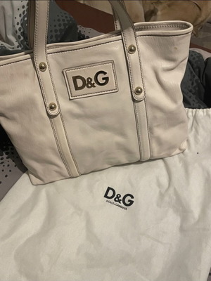 Dolce & Gabbana Bag Estelle used, shoulder, beige with marks