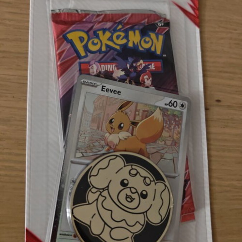 Pokemon Destined Rivals blister pack Eevee factory sealed