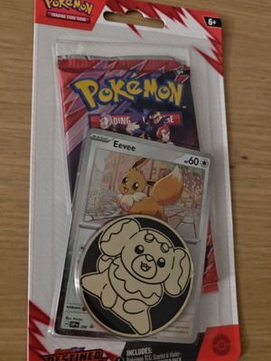 Pokemon Destined Rivals blister pack Eevee factory sealed