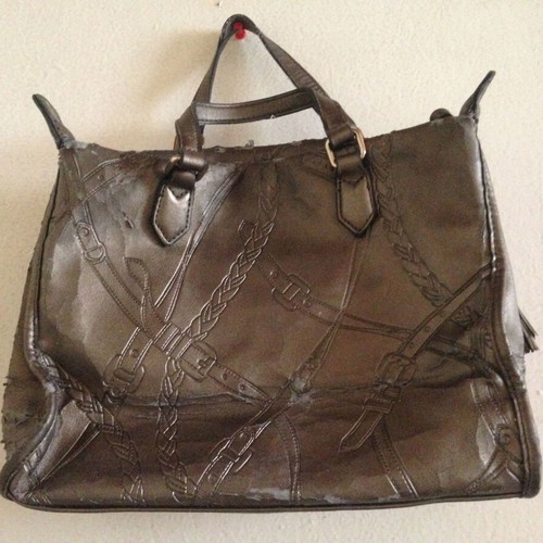 Sisley handbag used with wear