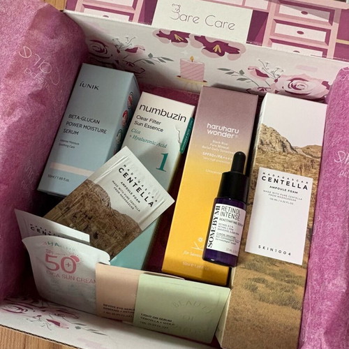 Korean skincare set like new with gifts