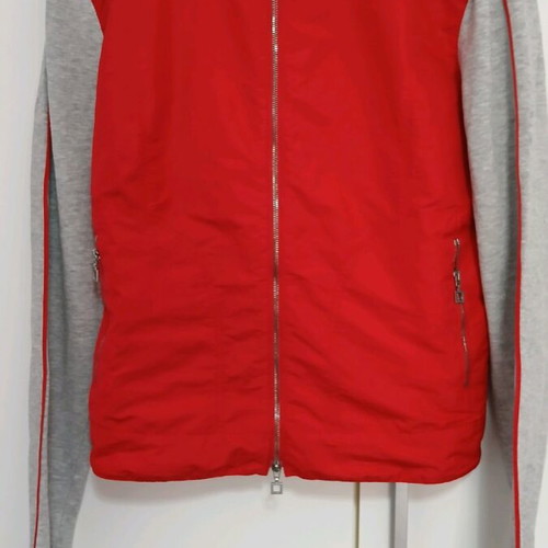 Marc Cain women's cardigan like new, gray and red, size M