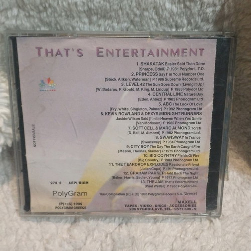 That's Entertainment CD used, pop rock