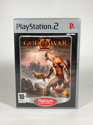 God of War II Platinum for PlayStation 2 used with Greek manual