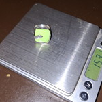 Silver ring with 925 stamp new