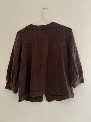 H&M jacket used, brown, size XS