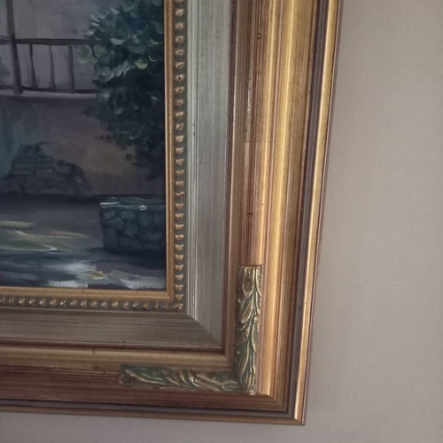 Painting used from 1995 with luxury frame