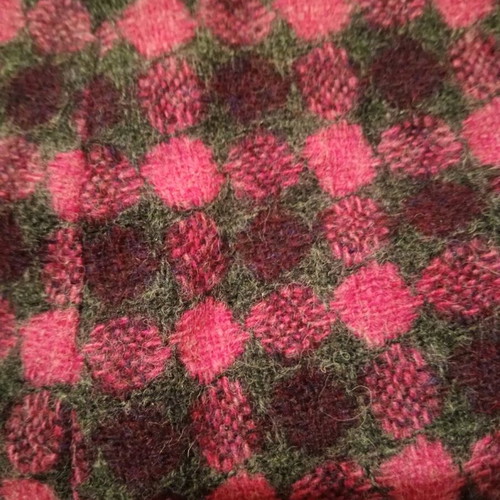 Laura Ashley skirt 100% British wool new, size UK/20, pink multicolor