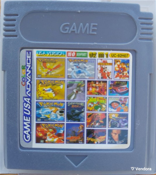  Nintendo Game Boy Color/Advance      92 in 1