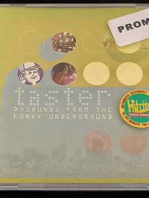 TASTER Sounds From The Funky Underground CD used, electronic music