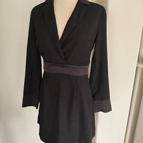 Vicolo Black Dress S/M Like New
