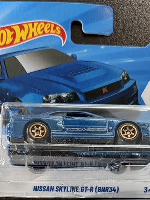 Hot Wheels Nissan Skyline GT-R (BNR34) нов