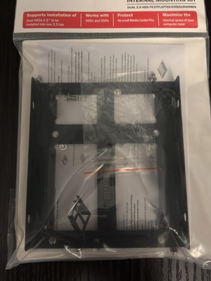 Digitus Dual 2.5 HDD Internal Mounting Kit new