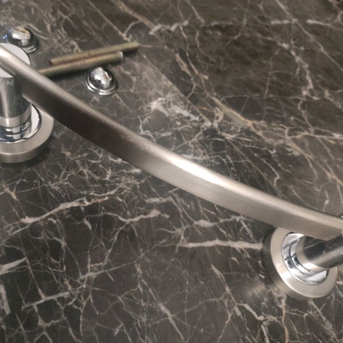 Inox 304 door handle used, 20 cm screw distance