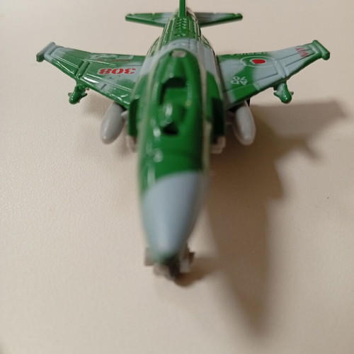 Small airplane figure toy used