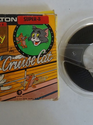 Cruise Cat ταινία Super 8mm μεταχειρισμένη, Τομ και Τζέρυ, βωβή