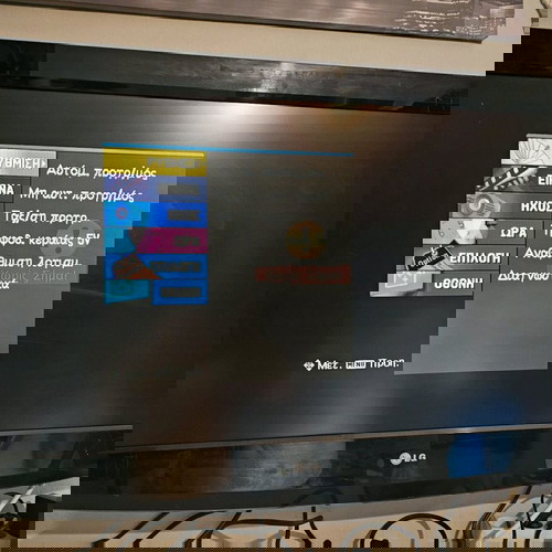 Телевизор 37" LG 37lf76-zb напълно функционален с MPEQ4 + HDMI-scart-vga + всички контроли функционални!