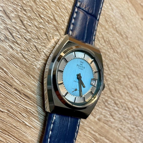 Rover vintage winding watch new with beautiful dial