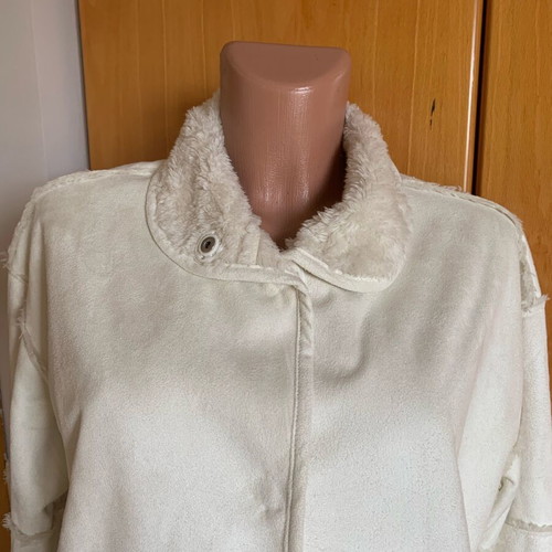 Mouton jacket coat new with soft fur lining