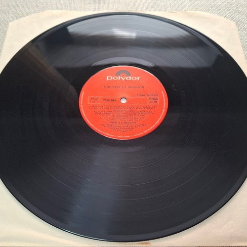 Mireille Mathieu Moi C'est La Chanson LP used, pop